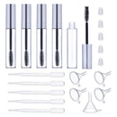 1 Set 5 Pcs 10Ml Reusable Empty Bottle Tube Container For Eyelash Growth Oi