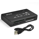 All in One External USB Memory Card Reader Adapter SD SDHC Mini Micro M2 MMC XD