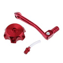 Folding 11mm Gear Shifter Lever Gas Fuel Tank Cap 125cc 140cc Pit Dirt Bike