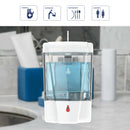 700ML Soaps Dispenser Wall Mounted Automatic Touchless Sensor Soaps Dispenser