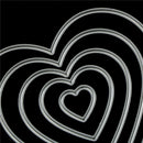 5Pcs Love Heart Design Metal Cutting Die For DIY Scrapbooking AlbumPaperCards Z
