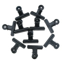 10 Pieces Metal Binder Clips File Photo Bulldog Clip Office Supplies 75mm