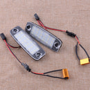 LED License Plate Lights Lamp Fit For Kia Sportage 2011-15 Hyundai Tucson 05-09