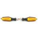 2Pcs Motorcycle Turn Signal Light Led Flow Flashing Motorcycle Universal In
