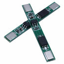 10 pcs 1S 3.7V 4A li-ion BMS PCM 18650 Battery Protection Board PCB for 186