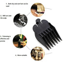 8Pcs/Set Hair Clipper Limit Comb Attachment Clipper Guide Comb Black Limit C Bj