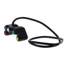 1PC 12V 5 Button Motorcycle Switches 7/8 22mm Handlebar Lights On-Off Waterproof