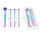 4Pcs New Portable Colorful Professional Makeup Brushes Set Powder Brush Fou