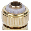 1/2 inch Threaded Tap Brass Garden Washing Hose Pipe Water Stop Connector C