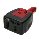 150W Car Power Inverter Charger Adapter 12V DC To 220V AC USB 5V 2.1A