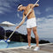 Heavy Duty Deep-Bag Pool Rake & Swimming Leaf Skimmer Net with Medium Fine