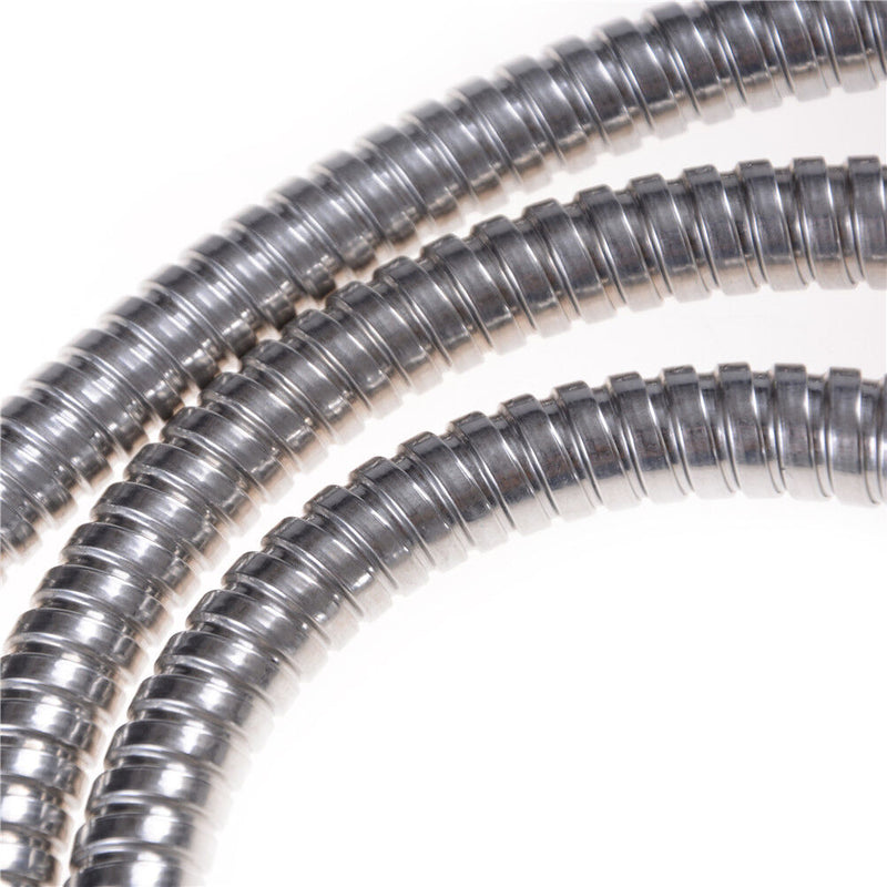 1.5M Shower Head Hose Handheld Stainless Steel Bathroom Flexible Tube