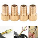 4Pcs Presta to schrader valve adapter converter road bicycle cycle pump tubeJC-Q