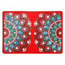 DIY Special Shaped Diamond Painting Leather Passport Protection Cover Gift
