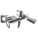 Chrome For Gm Throttle Cable Kickdown Bracket For Chevy Sbc Bbc Holley Kick V5Z1