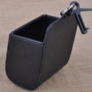 Car Air Vent Outlet PU Leather Holder Case Pouch Bag Phone Storage Container Box