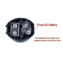 Waterproof Ring Bicycle Cycling 6 Sounds Black Speaker Bike Bell Alarm Horn G3W8