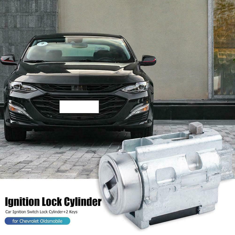 Car Ignition Switch Lock Cylinder+2 Keys for Chevrolet Oldsmobile 12458191