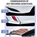 2pcs Nano Auto Light Scratch Remover Rag + Gloves Car Paint Scratch Repair Cloth