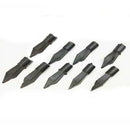 50pcs Rubber Soft Archery Arrow Head Child Archery Shooting Game Broadheads