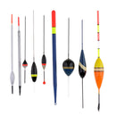 Floats , 9pcs Assorted Sizes Lot Fishing Lure Floats Bobbers Slip Drift Tube