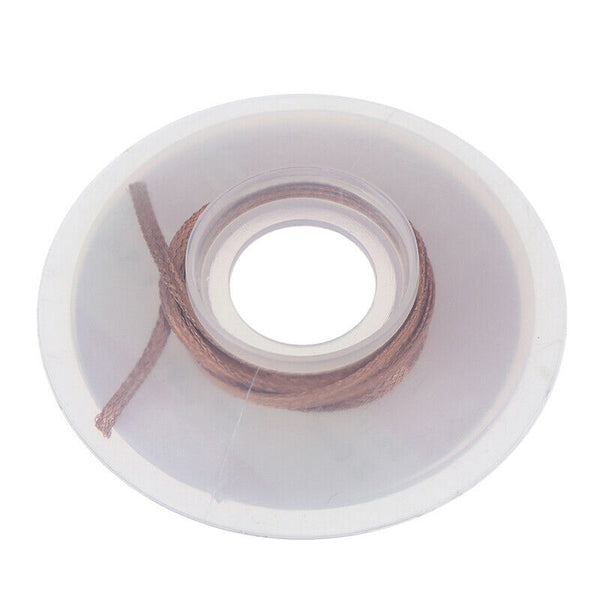 2Pcs Solder Wick Remover Desoldering Braid Wire Sucker Cable Fluxed F Tw