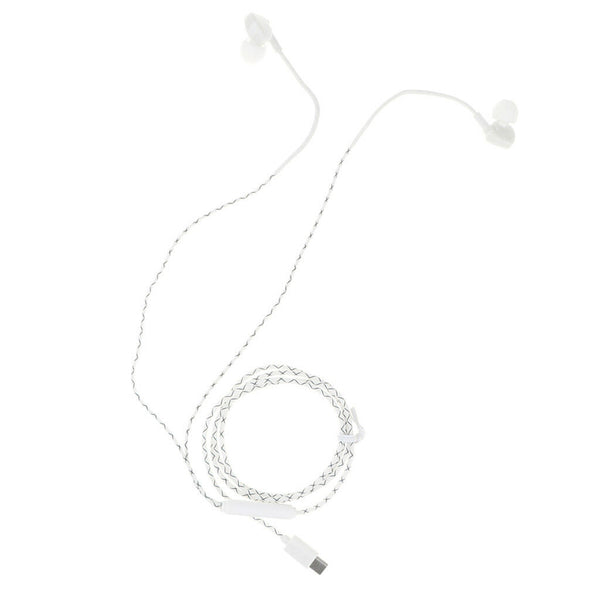 Type C Bass Earphones, In-ear Wired Stereo Noise Isolating Earbuds