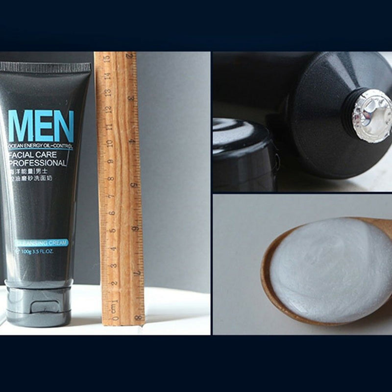 Mens Mud Facial Cleanser Face Wash for Oily Skin Blackhead Remover Foamin Dwgp