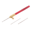 Embroidery Tambour Crochet Hooks Knitting Tool with 3 Needles French Croche OZ