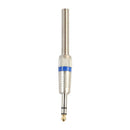10pcs 6.35mm Stereo Amplifier Microphone Plug Jack Stereo Audio Connector