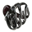 2cps Hair Claw Clips Women Large Grip Thick Hair Octopus Jaw Folding Clip