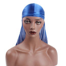 4Pcs Mens Durag Headwrap Hair Loss Headscarf Bandana Pirate Hats Headwear