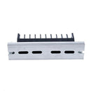 TD-1510 660V 15A Dual 10 Pole Din Rail Electric Terminal Strip Block Q7L8