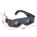 Portable Glasses Style Telescope Magnifier Binoculars For Fishing Hiking ConBSE