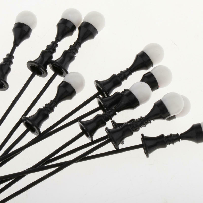 20PCS 1:100-1:150 Street Lights Train Scenery 12V LED Lamppost HO TT N