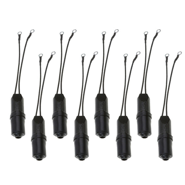 8x Outdoor TV Antenna 300 To 75 Ohm Matching Trans-former Converter Adapter