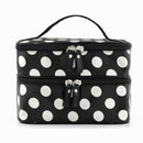 Black Travel Cosmetics Make Up Bags Beauty Womens Organiser Toiletry Purse