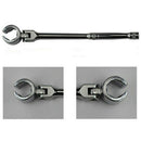 Car Oxygen Sensor Wrench Sleeve Socket Flexible Curved Rod Angle Remova PLY