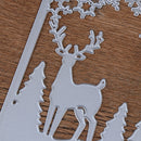 Christmas Tree Elk Snowflake Metal Cutting Dies Stencil Scrapbook Embossing OZ