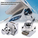 Camper Car Push Lock RV Caravan Boat Motor Drawer Latch Button Lock (520) A
