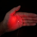 10x 3V Red Flash LED Light With Wire For Train