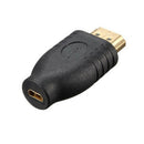 Universal Standard HDMI Male Type A to Mini HDMI Type D Female Socket Adapt