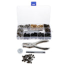 140 Sets Of Durable Buttons, 4 Piece Set Tools, Pliers