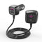 4 Ports USB Car Charger Quick Charge 3.0 QC3.0 Fast Charging Adapter with 4.9ft