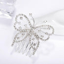 Elegant Rhinestone Hairpin Crystal Hair Comb Women Wedding Valentine Gift