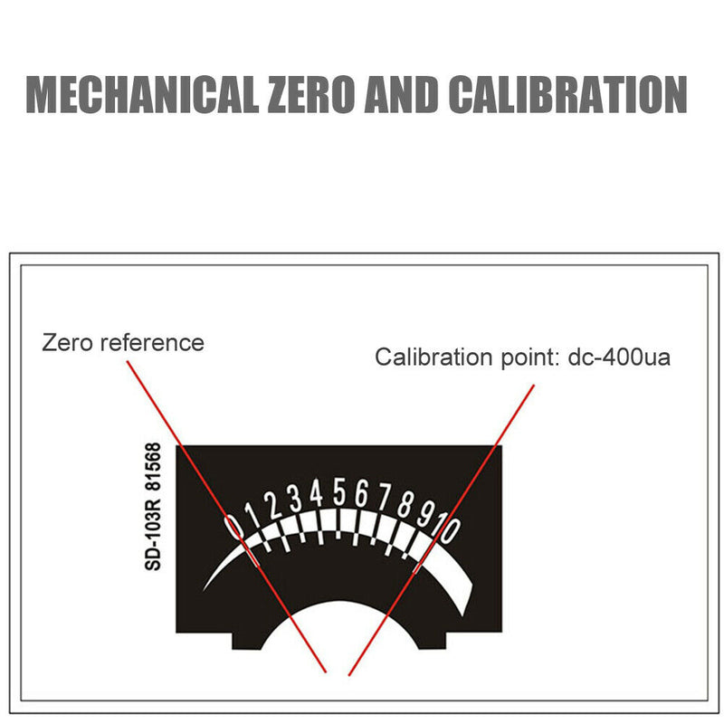 Pointer Panel Preamplifier VU Meter Audio Level Power Amplifier DB Meter
