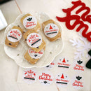 120pcs Merry Christmas Sealing Stickers Labels DIY Xmas Gifts Candy Bag Sticke3C