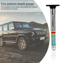 32nds Imperial Tire Tread Depth Gauge Smart Color Coded Tire Tread Gauge