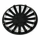 1 pcs 15 inch Car Wheel Trim Hub Cap Plastic Cover Universal Matte Black