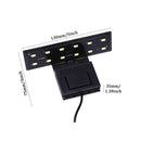 Durable Coral Clip On Fish Tank Lamp For Plants LED Aquarium Light Landscape